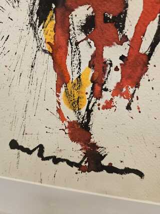Acryl Schilderij, Anton Heyboer